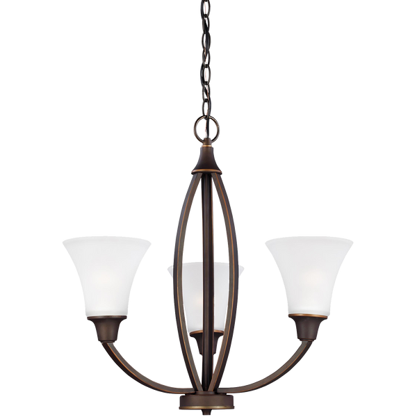 Metcalf Three Light Chandelier