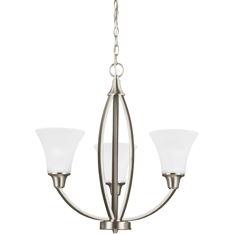 Metcalf Three Light Chandelier