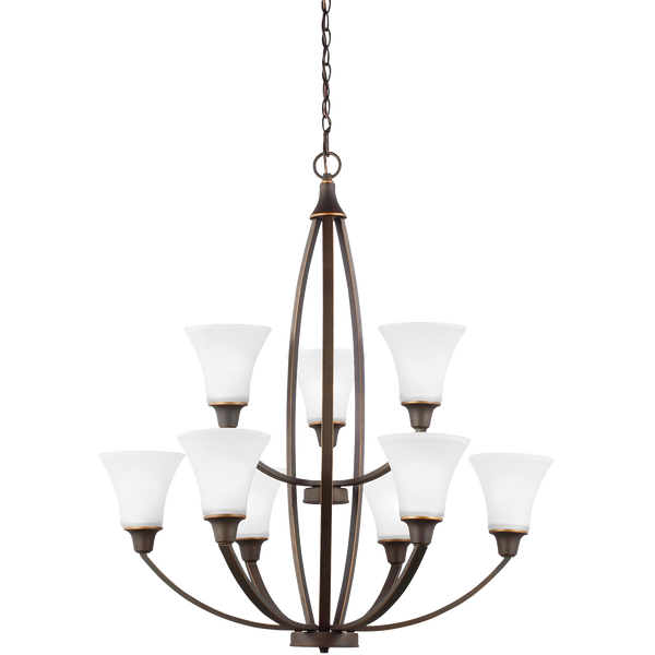 Metcalf Nine Light Chandelier