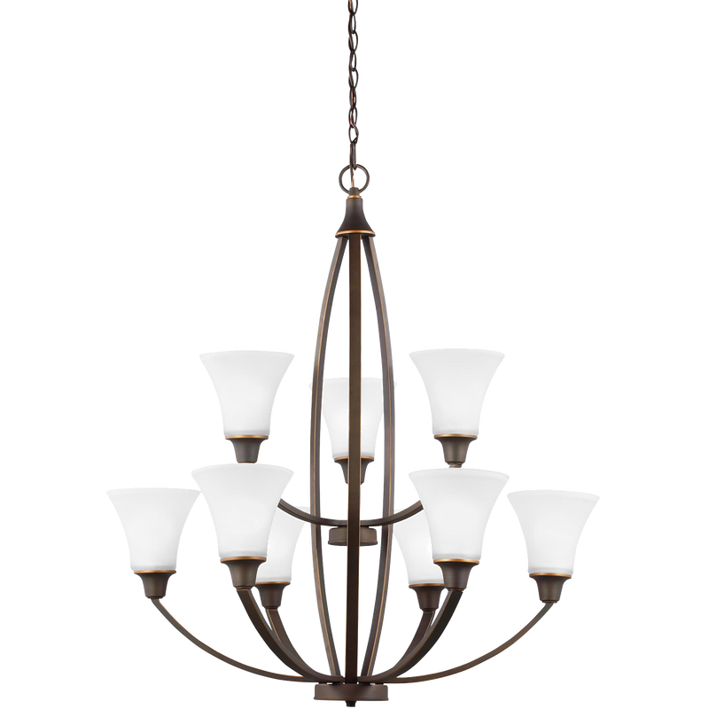 Metcalf Nine Light Chandelier