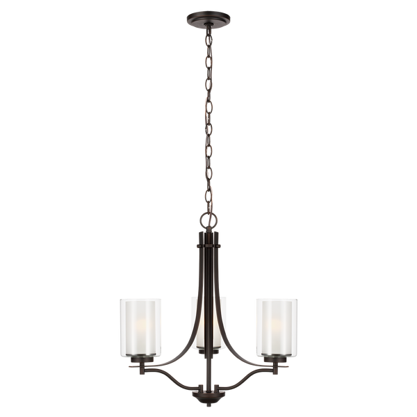 Elmwood Park Three Light Chandelier