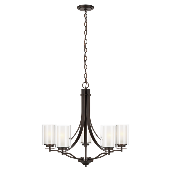 Elmwood Park Five Light Chandelier