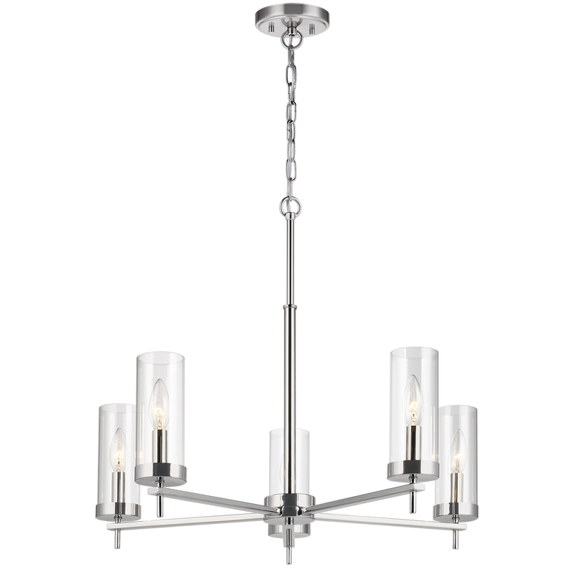 Zire Five Light Chandelier