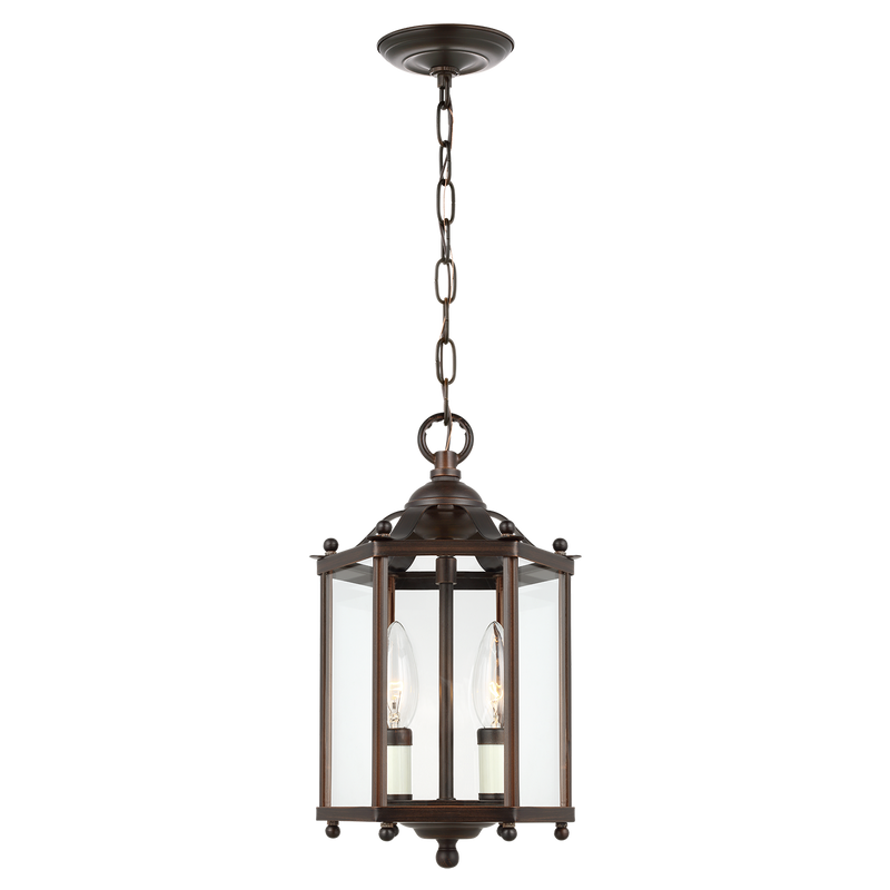 Bretton Three Light Semi-Flush Convertible Pendant