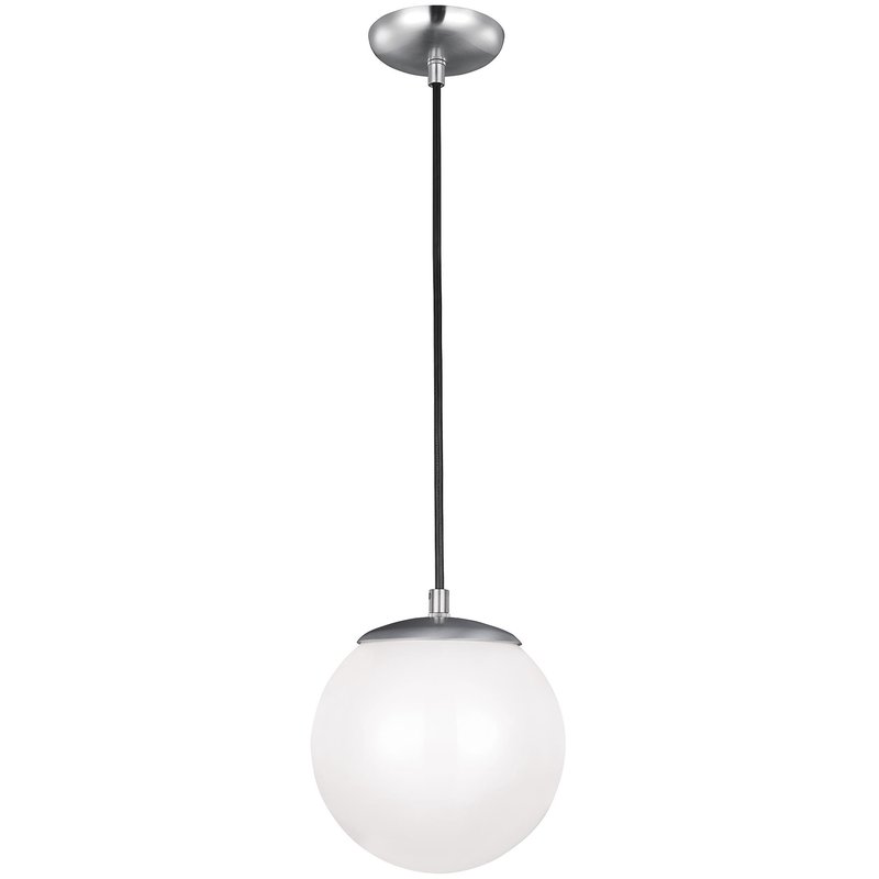 Leo - Hanging Globe Small One Light Pendant