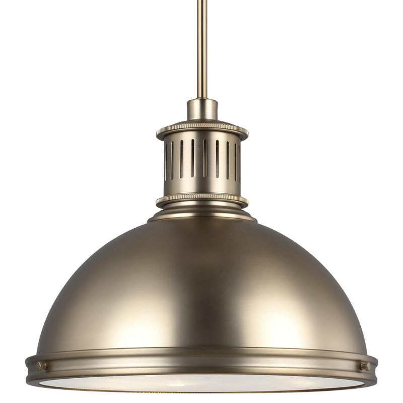 Pratt Street Metal Three Light Pendant