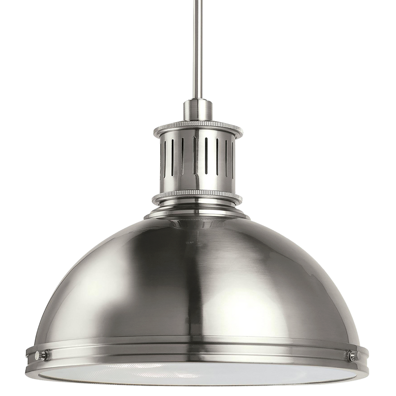 Pratt Street Metal Three Light Pendant