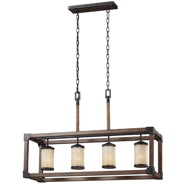 Dunning Four Light Island Pendant