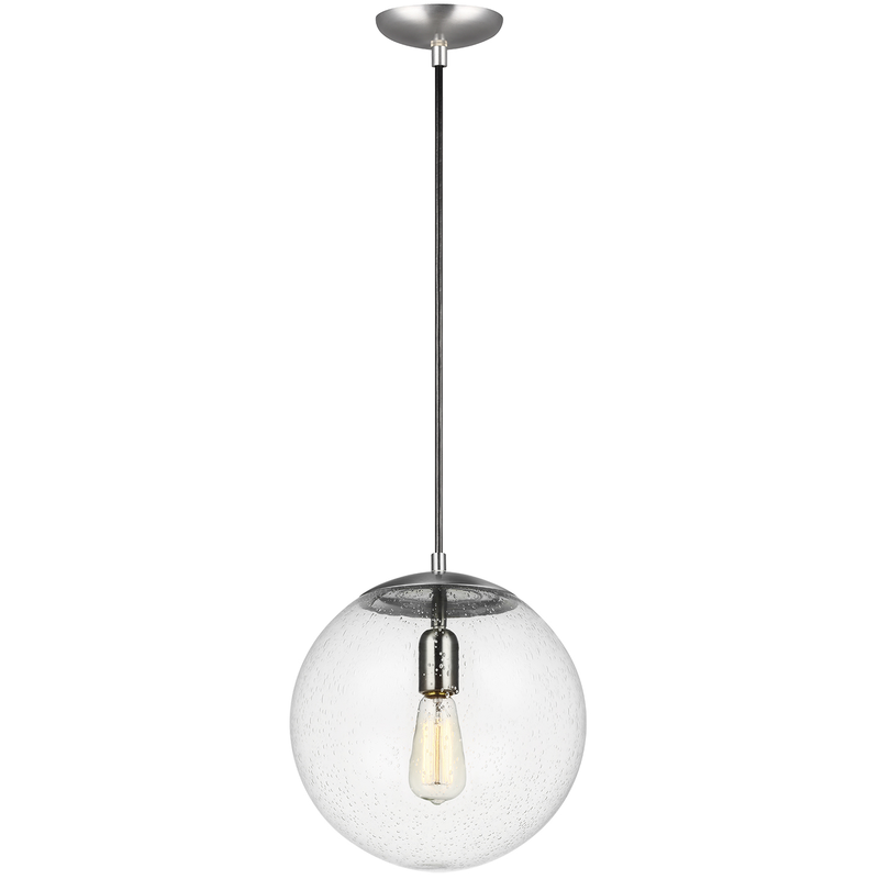 Leo - Hanging Globe Large One Light Pendant