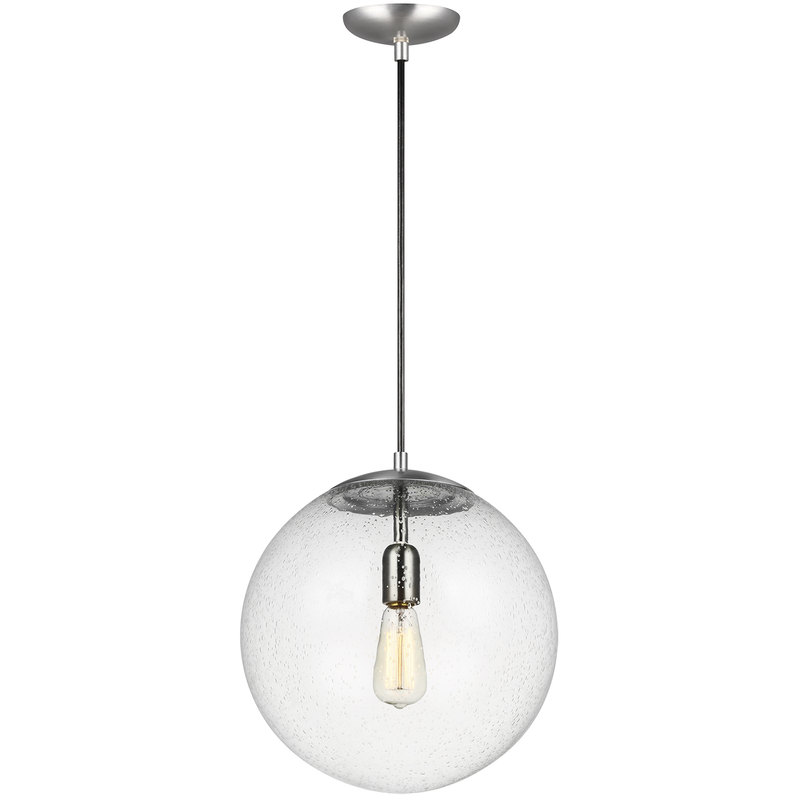 Leo - Hanging Globe Extra Large One Light Pendant