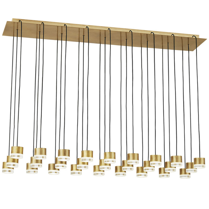 Gable Alabaster 27 Light Chandelier