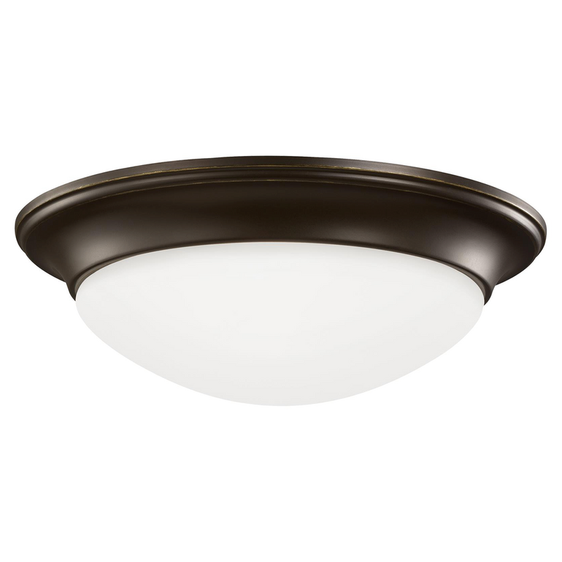 Nash One Light Ceiling Flush Mount