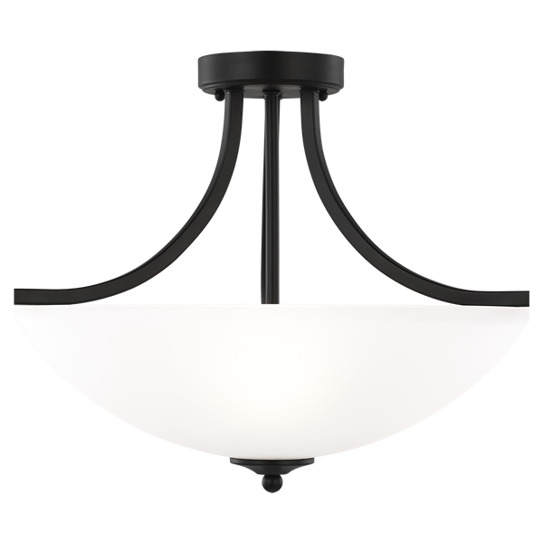 Geary Medium Three Light Semi-Flush Convertible Pendant