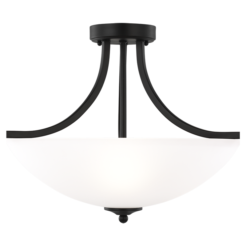 Geary Medium Three Light Semi-Flush Convertible Pendant