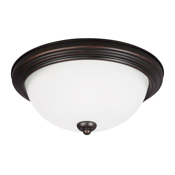 Geary Two Light Ceiling Flush Mount