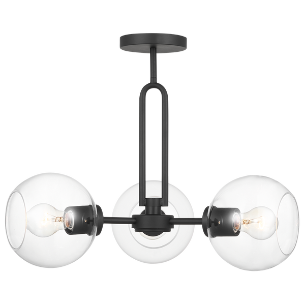 Codyn Three Light Semi-Flush Convertible Pendant