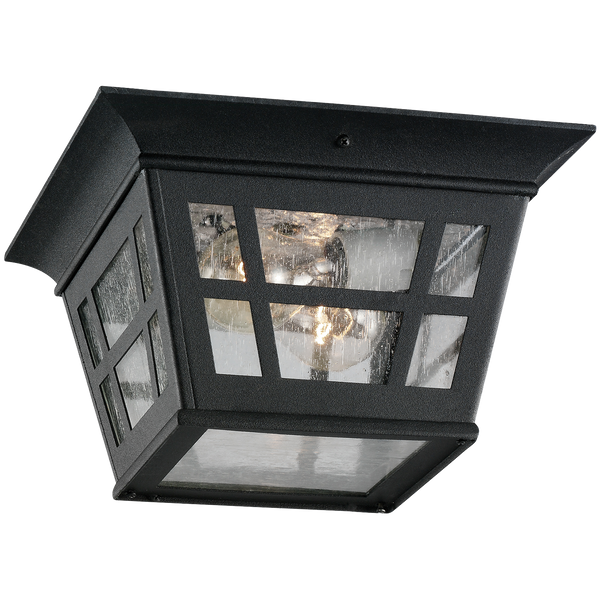 Herrington Two Light Outdoor Ceiling Flush Mount