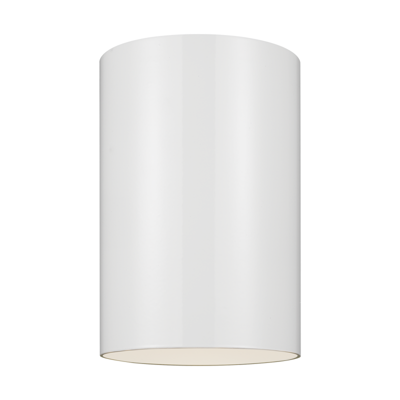 Outdoor Cylinders Small LED Ceiling Flush Mount