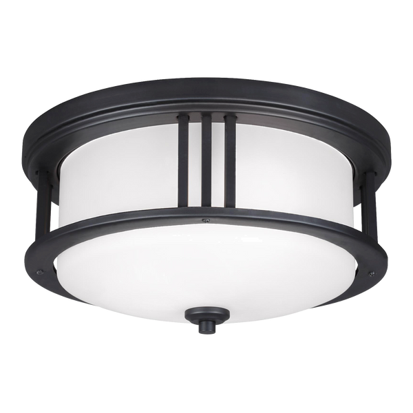 Crowell Two Light Outdoor Ceiling Flush Mount