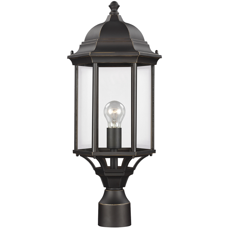 Sevier Large One Light Outdoor Post Lantern