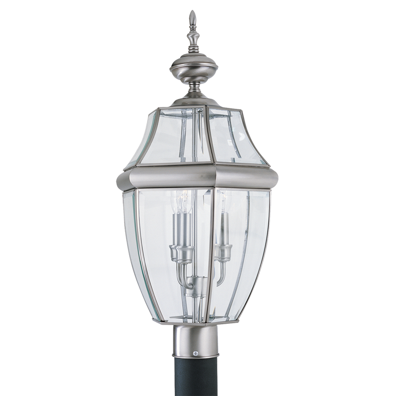 Lancaster Three Light Outdoor Post Lantern