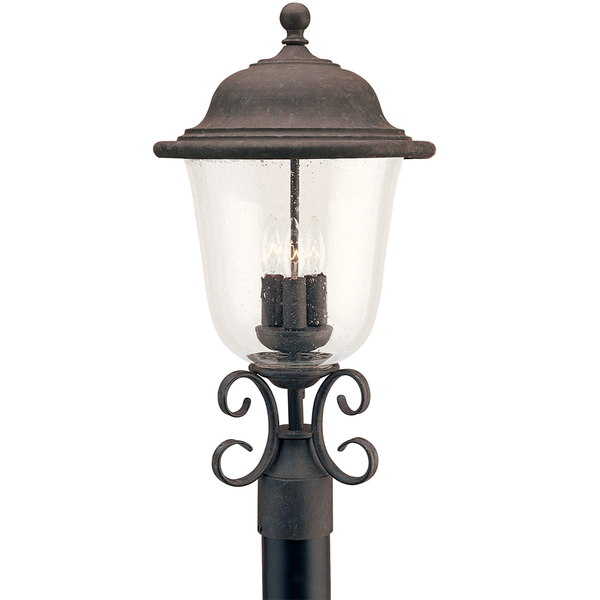 Trafalgar Three Light Outdoor Post Lantern