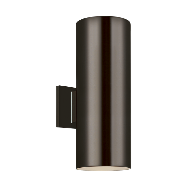 Outdoor Cylinders Small 2 LED Wall Lantern