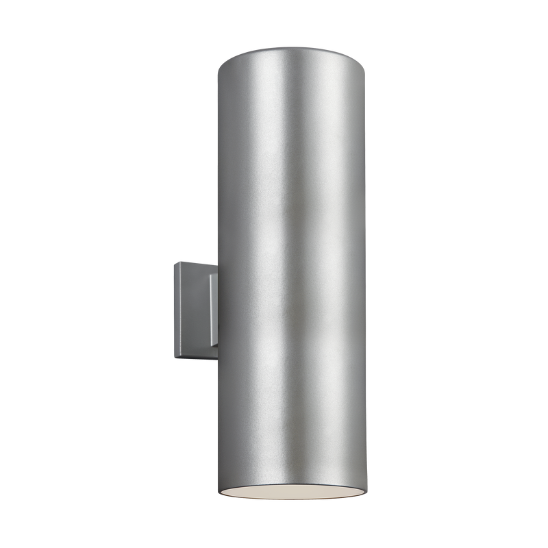 Outdoor Cylinders Large 2 LED Wall Lantern