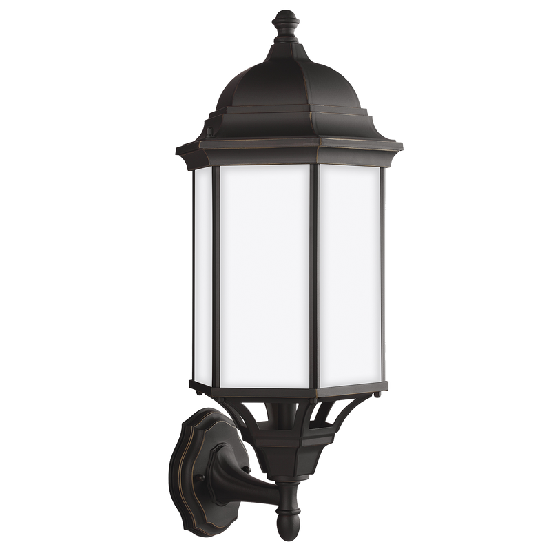 Sevier Large One Light Uplight Outdoor Wall Lantern