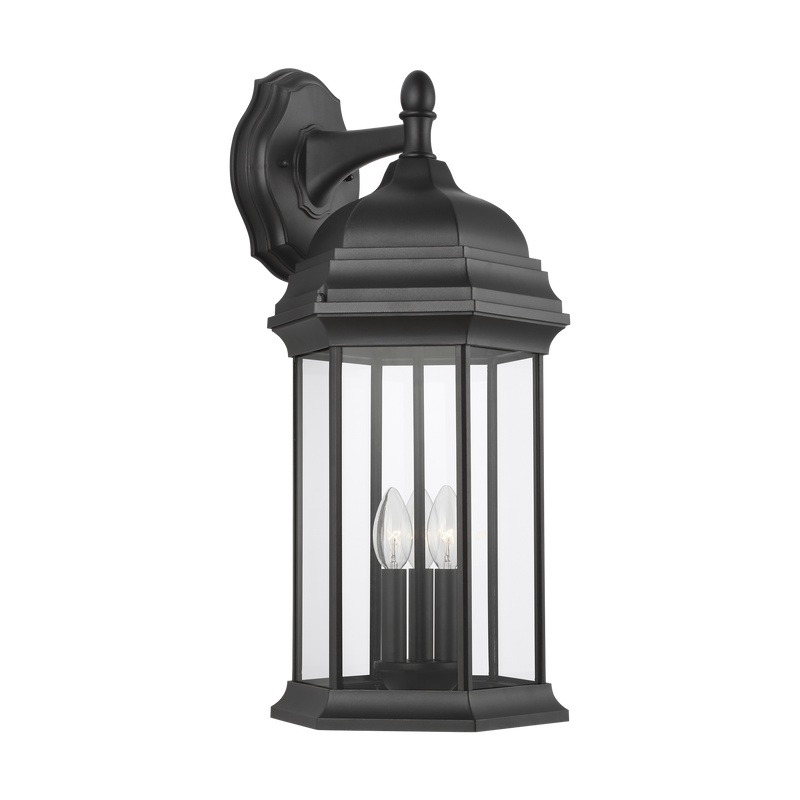 Sevier Extra Large Three Light Downlight Outdoor Wall Lantern