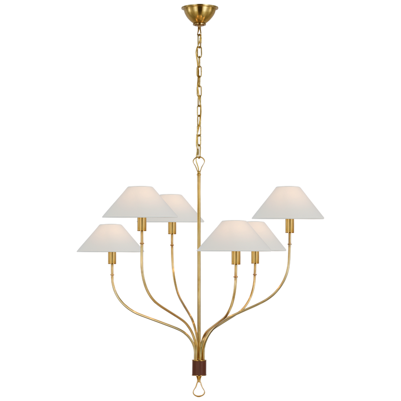 Griffin Large Staggered Tail Chandelier