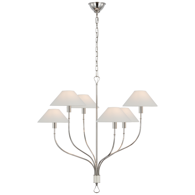 Griffin Large Staggered Tail Chandelier