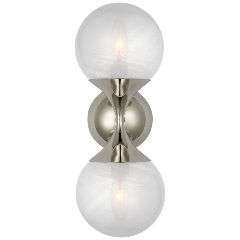 Cristol Small Double Sconce