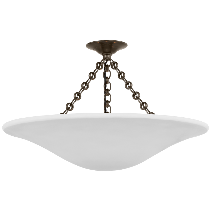 Mollino 24" Semi-Flush Mount