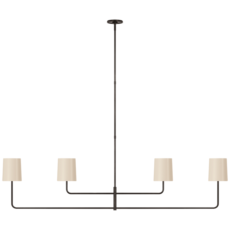 Go Lightly 70" Four Light Linear Chandelier