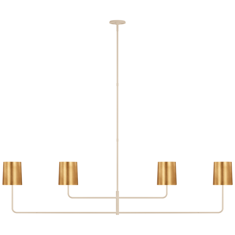 Go Lightly 70" Four Light Linear Chandelier