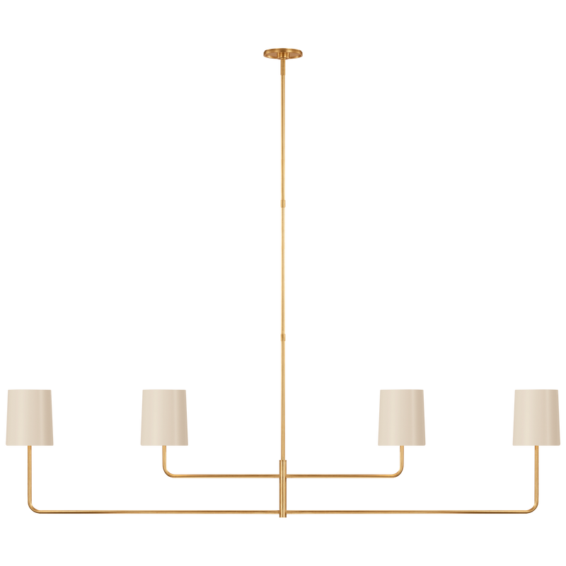 Go Lightly 70" Four Light Linear Chandelier