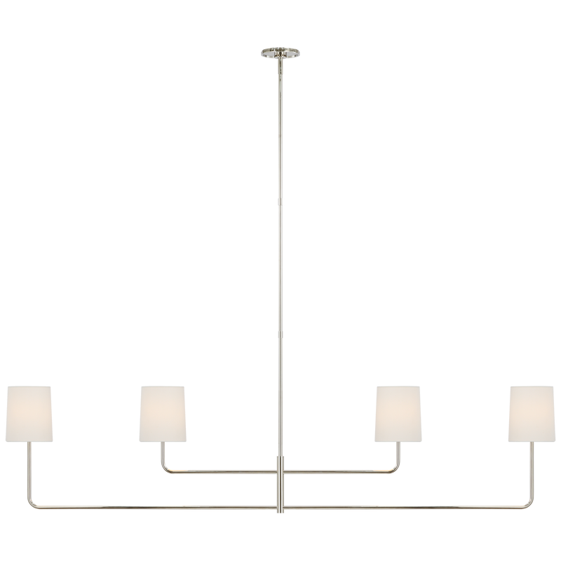 Go Lightly 70" Four Light Linear Chandelier