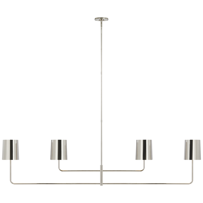 Go Lightly 70" Four Light Linear Chandelier