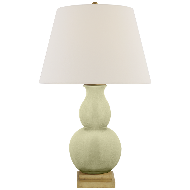 Gourd Form Small Table Lamp