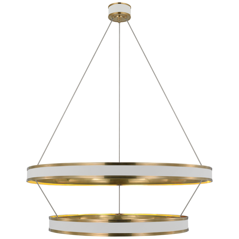 Connery 40" Two-Tier Ring Chandelier