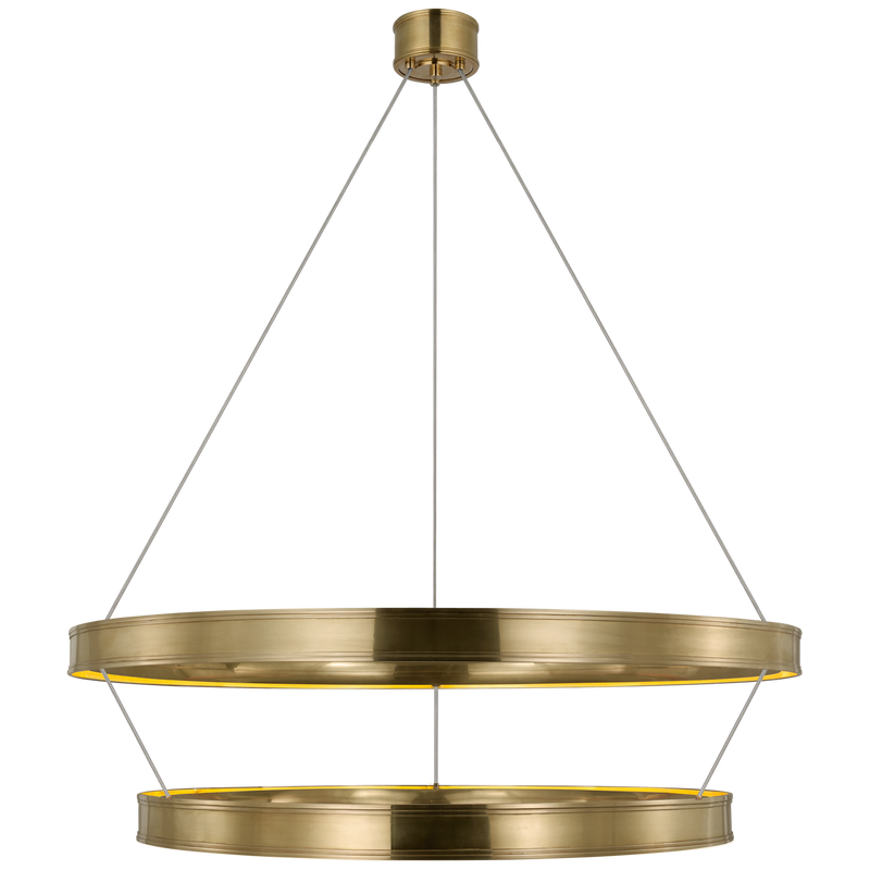 Connery 50" Two-Tier Ring Chandelier