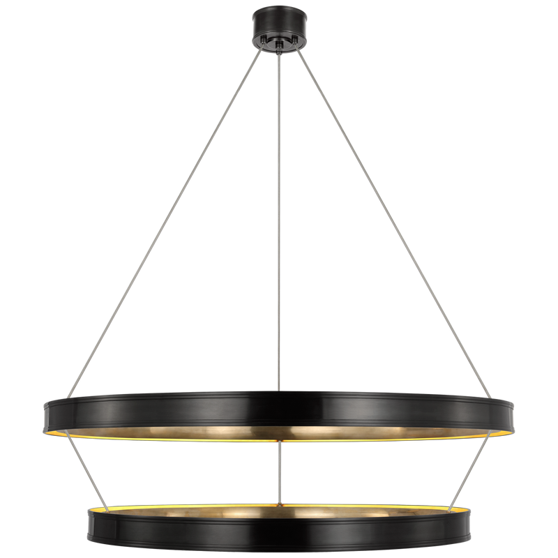 Connery 50" Two-Tier Ring Chandelier