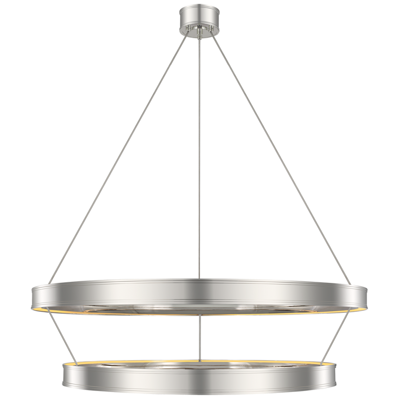 Connery 50" Two-Tier Ring Chandelier