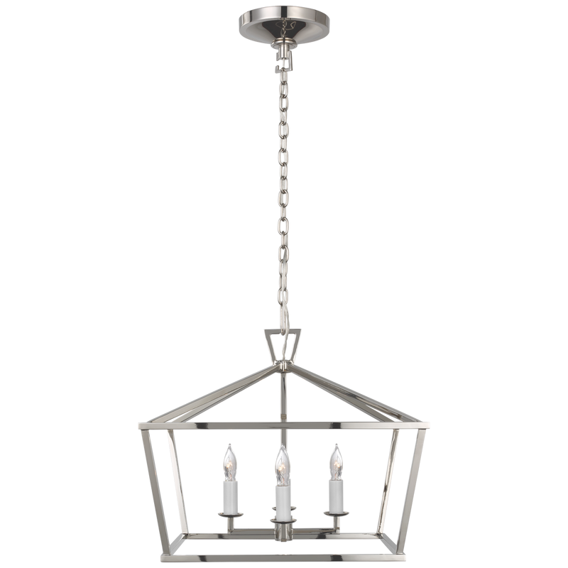 Darlana Small Wide Semi-Flush Mount Lantern