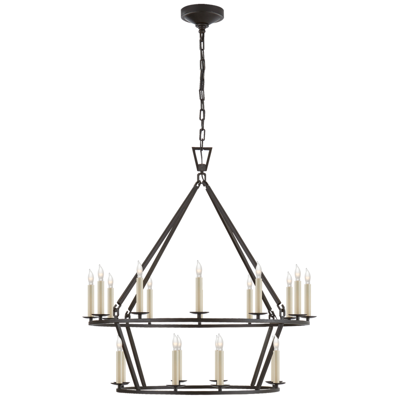 Darlana Medium Two-Tier Chandelier