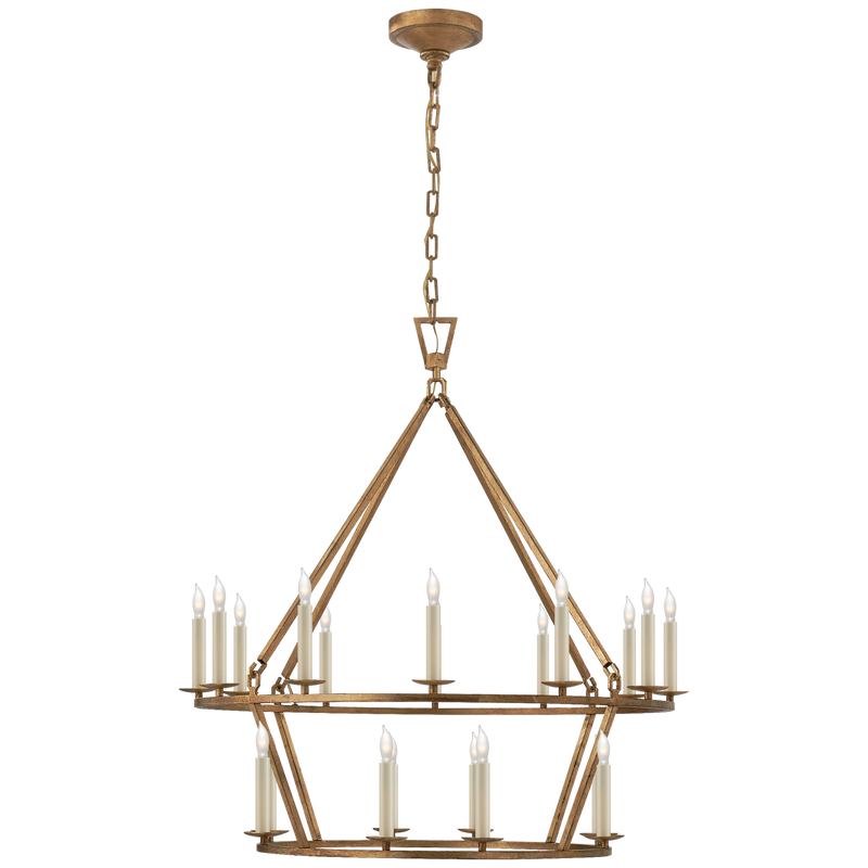 Darlana Medium Two-Tier Chandelier