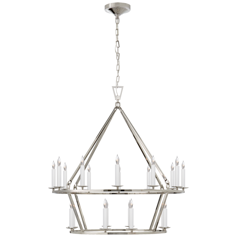 Darlana Medium Two-Tier Chandelier