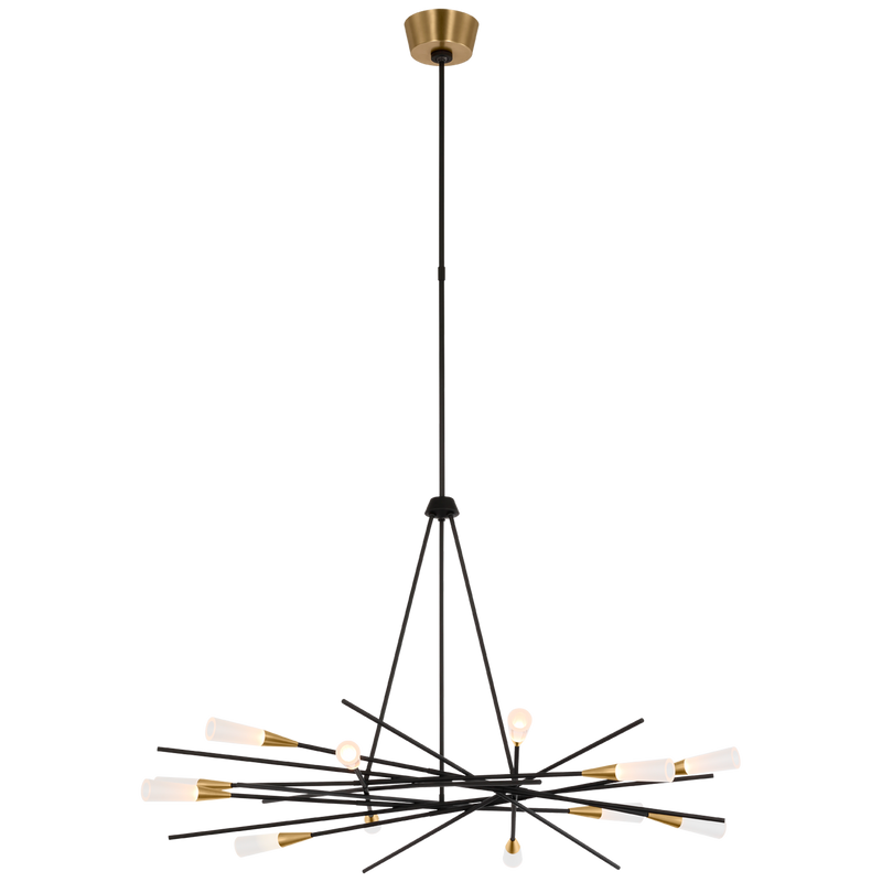 Stellar 40" Radial Chandelier