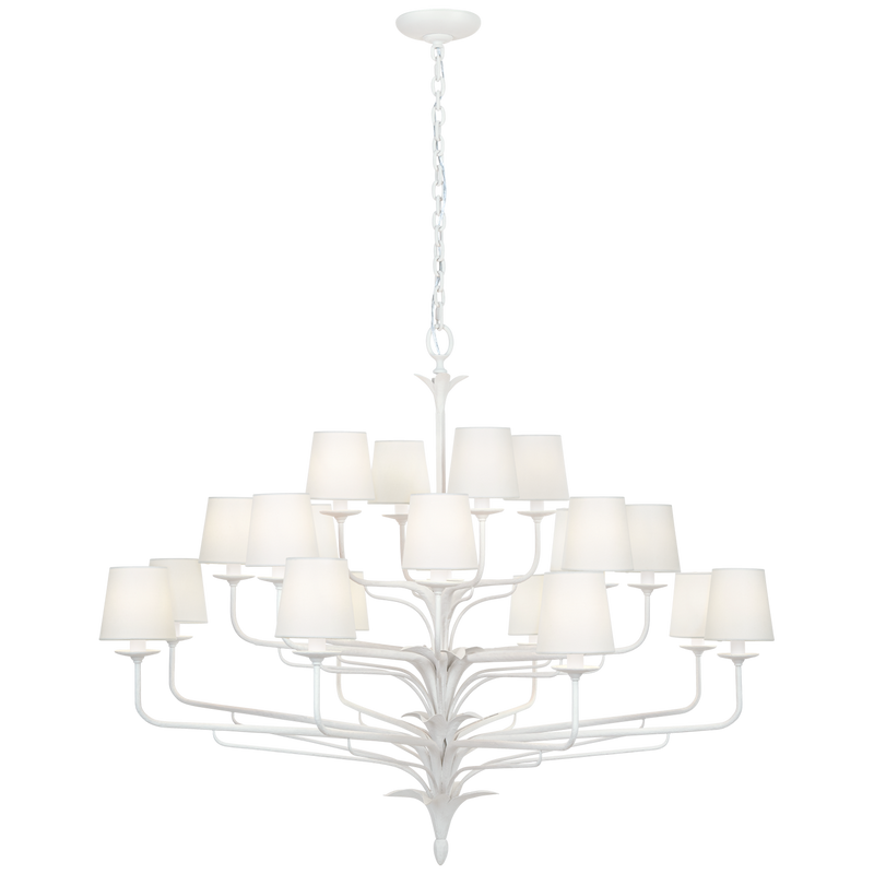 Amalfi 50" Three-Tiered Chandelier